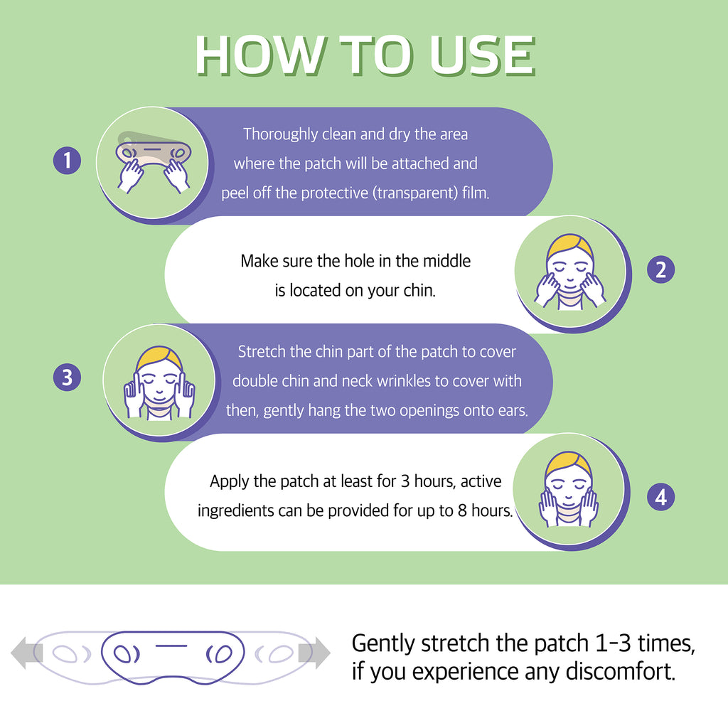Neck & Chin Care Patch — Parche de Hidrogel para Papada y Cuello
