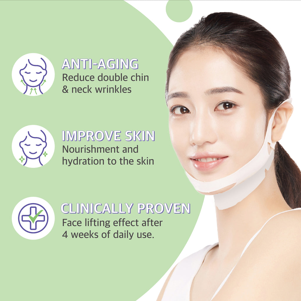 Neck & Chin Care Patch — Parche de Hidrogel para Papada y Cuello