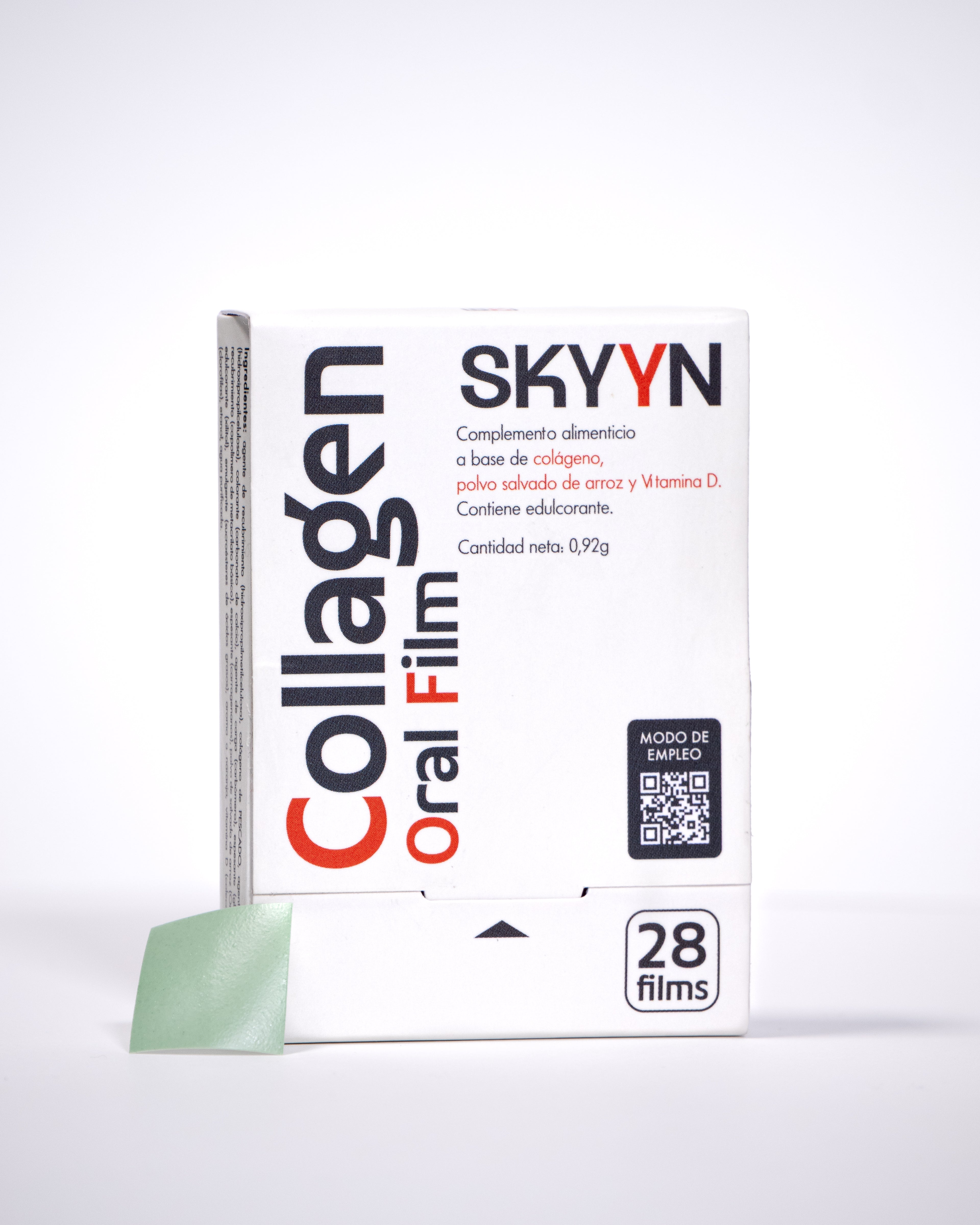 Collagen Oral Film — Péptidos de Colágeno en Film Oral Disoluble