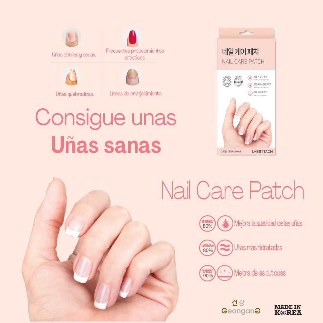 Nail Care Patch — Parche de Hidrogel para Uñas Dañadas y Frágiles