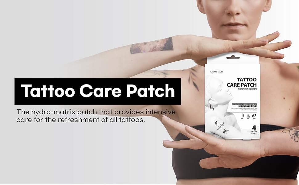 Tattoo Care Patch — Parche de Hidrogel para Revitalizar Tatuajes
