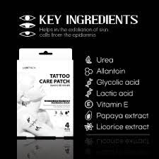 Tattoo Care Patch. Pack de 4 parches.